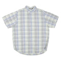 CHAPS RALPH LAUREN Mens Shirt White Check L