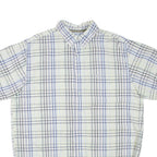 CHAPS RALPH LAUREN Mens Shirt White Check L