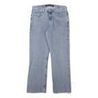NAUTICA Mens Regular Fit Blue Denim Light Wash Jeans W30 L28 Casual Zip Closure