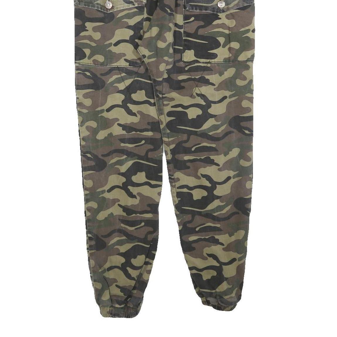 OTANIK DENIM Boys Cotton Blend Camouflage Regular Tapered Trousers W28 L26