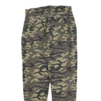 OTANIK DENIM Boys Cotton Blend Camouflage Regular Tapered Trousers W28 L26