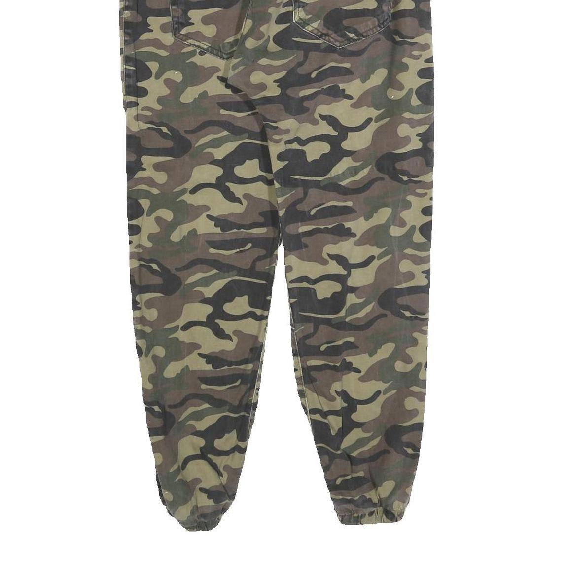 OTANIK DENIM Boys Cotton Blend Camouflage Regular Tapered Trousers W28 L26
