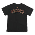 MAJESTIC Mens Black Giants Graphic T-Shirt M Short Sleeve Crew Neck Printed