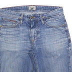 HILFIGER DENIM Mens Denim Blue Casual Shorts M W30 Cotton Blend 5 Pocket