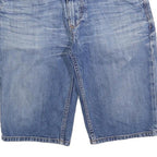 HILFIGER DENIM Mens Denim Blue Casual Shorts M W30 Cotton Blend 5 Pocket