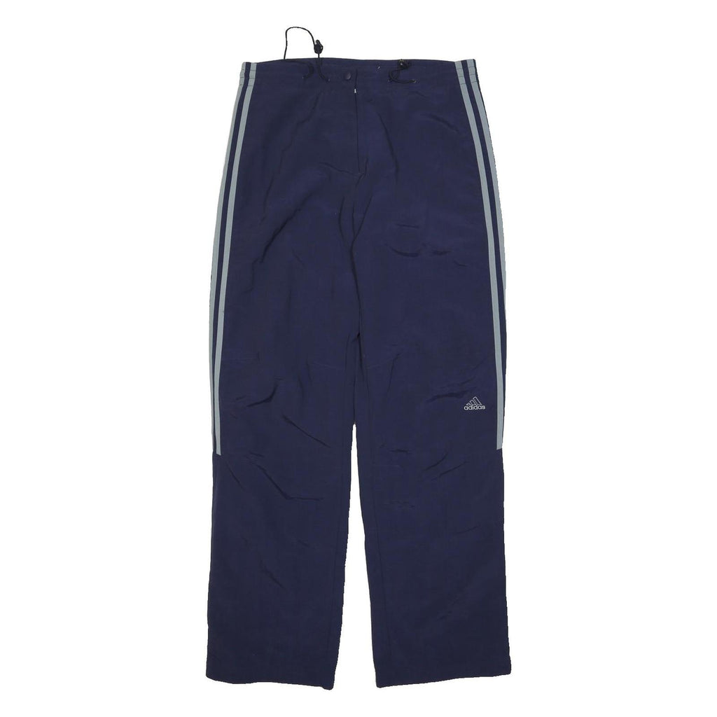 ADIDAS Mens Joggers Navy Blue & Light Grey Regular Tapered L W30 L30 Sportswear