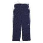 ADIDAS Mens Joggers Navy Blue & Light Grey Regular Tapered L W30 L30 Sportswear