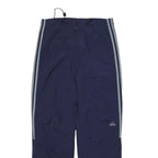 ADIDAS Mens Joggers Navy Blue & Light Grey Regular Tapered L W30 L30 Sportswear
