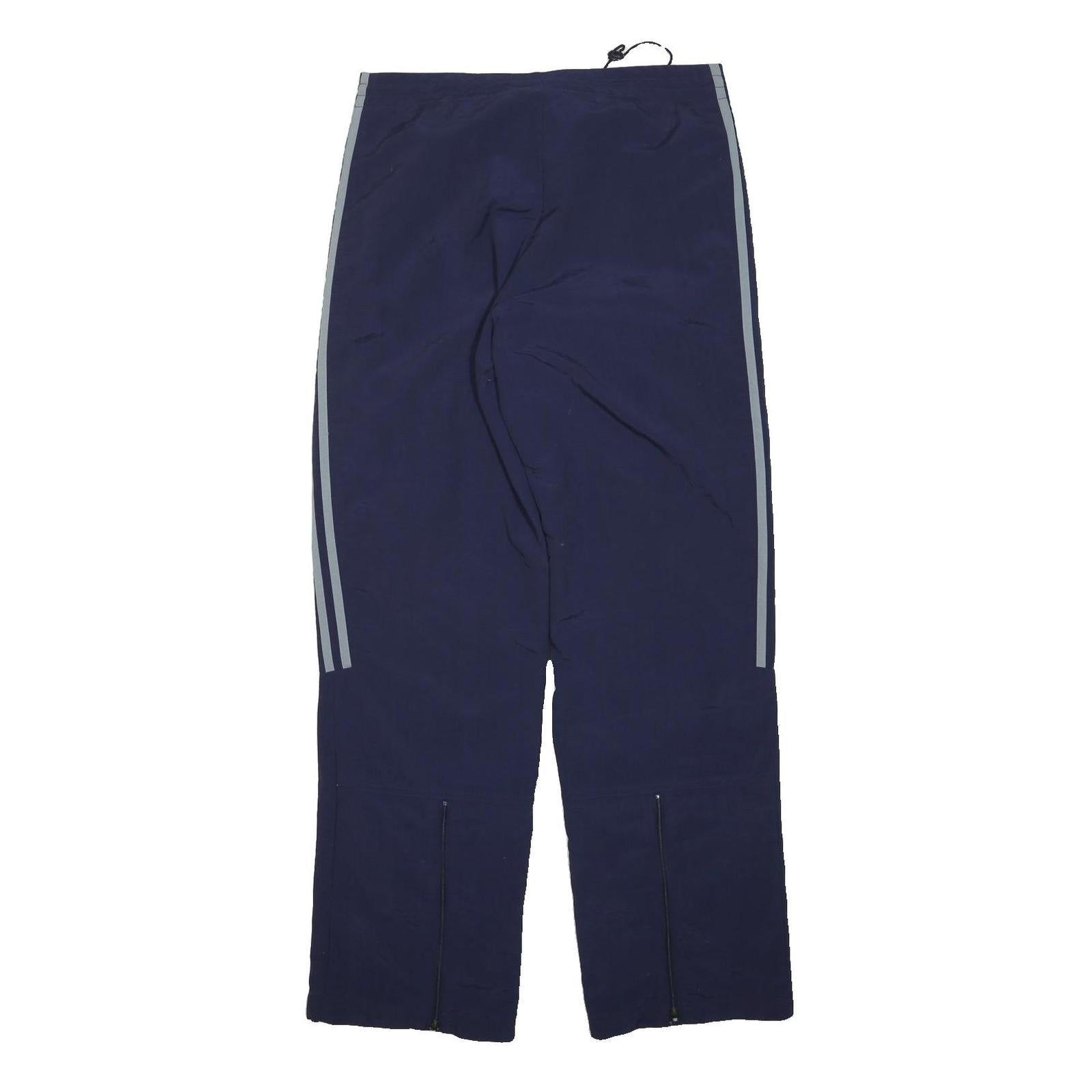 ADIDAS Mens Joggers Navy Blue & Light Grey Regular Tapered L W30 L30 Sportswear