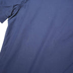 TOMMY HILFIGER Mens Blue Short Sleeve Shirt XL Cotton Blend Classic Fit