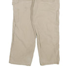 CARHARTT Mens Jeans Beige Relaxed Straight Denim W32 L25 Utility Workwear