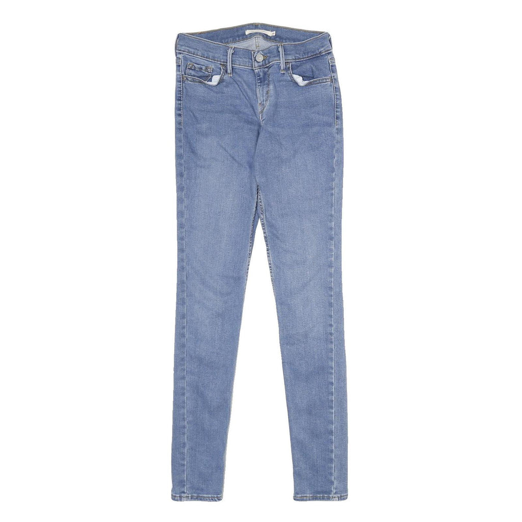 LEVI'S 710 Super Skinny Womens Jeans Blue Slim Skinny Denim Light W26 L32