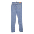 LEVI'S 710 Super Skinny Womens Jeans Blue Slim Skinny Denim Light W26 L32