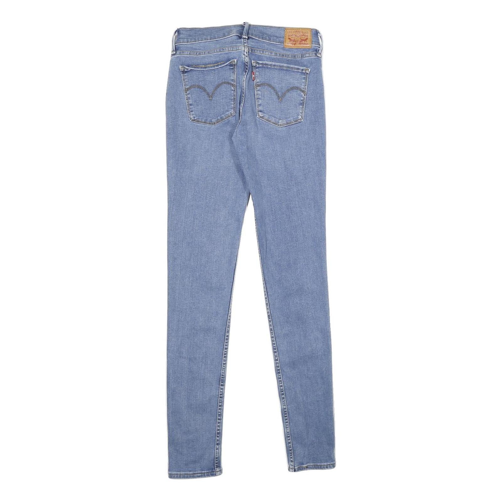 LEVI'S 710 Super Skinny Womens Jeans Blue Slim Skinny Denim Light W26 L32