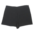 ZARA Womens Black Casual Skort L W32 Polyester Blend Buckle Detail