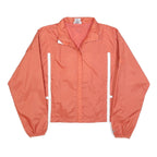 REEBOK Womens Coral Zip Jacket UK 12 Polyester Blend Plain Sportswear Casual