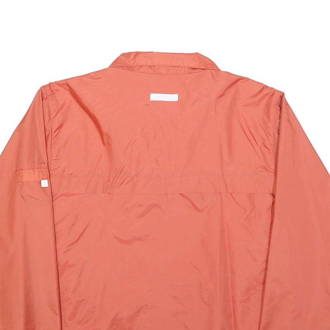 REEBOK Womens Coral Zip Jacket UK 12 Polyester Blend Plain Sportswear Casual