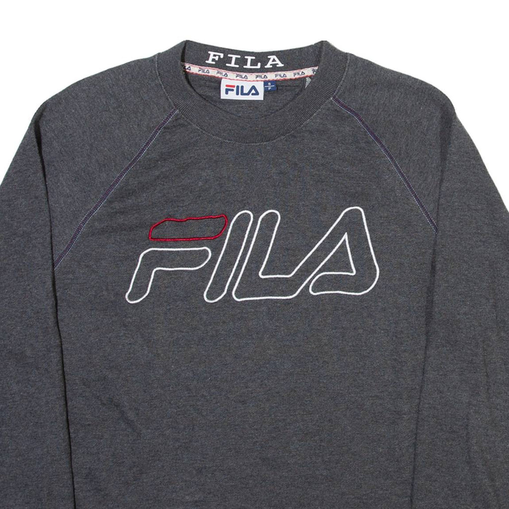 FILA Mens Sweatshirt Grey S