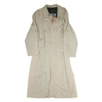 PHONIX Mens Beige Cotton Blend Classic Jacket L Button Closure Plain Stylish