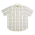 TIMBERLAND Mens Shirt Yellow Check L