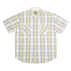 TIMBERLAND Mens Shirt Yellow Check L