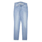 LEVI'S Womens Slim Light Blue Denim Jeans W25 L29 Stylish Comfort Zip Closure