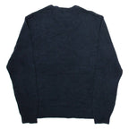 CHAPS Mens Jumper Blue Tight Knit XL