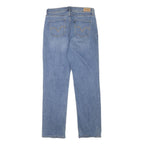 LEVI'S 512 Womens Slim Jeans Blue Denim W30 L31 Classic Cotton Blend Zip