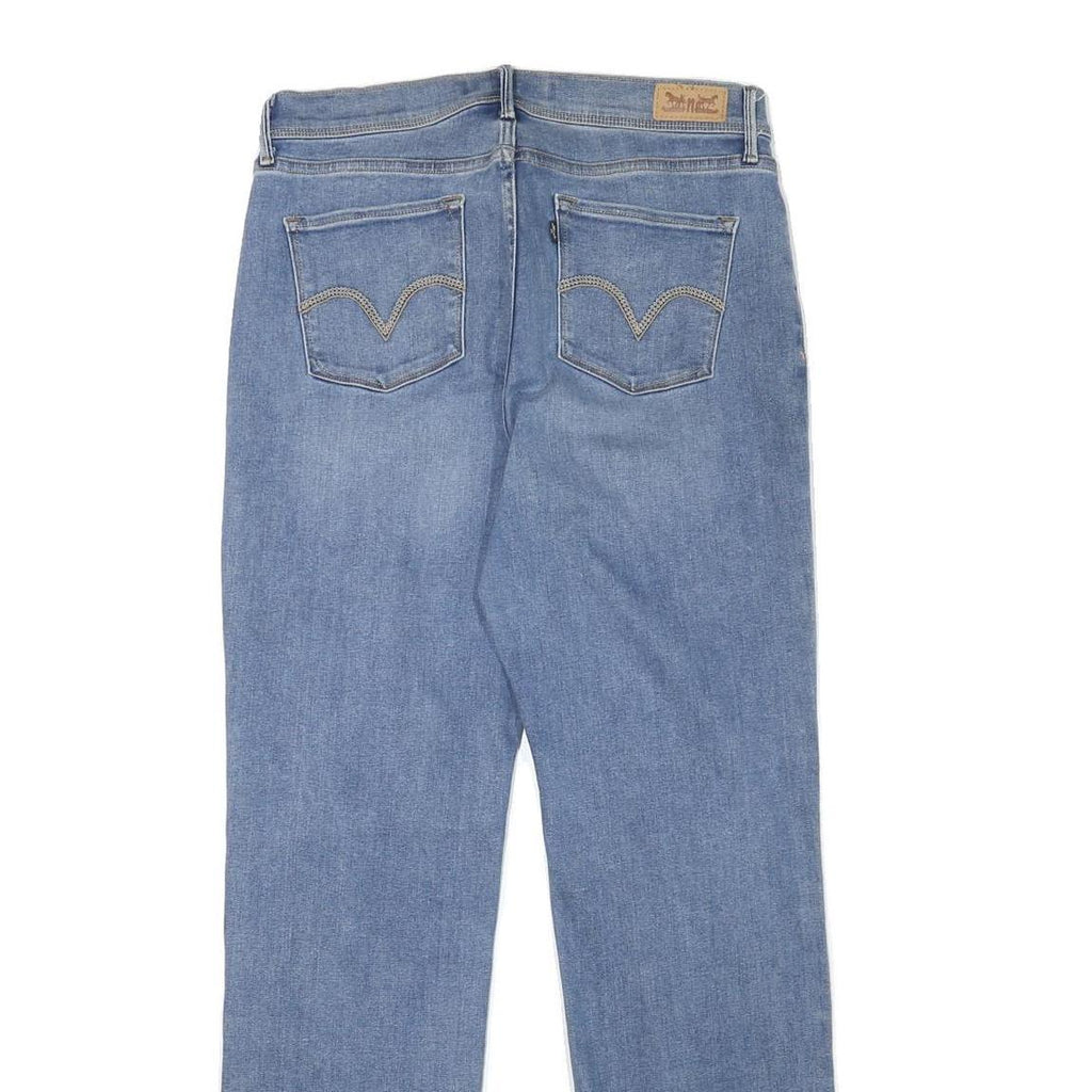 LEVI'S 512 Womens Slim Jeans Blue Denim W30 L31 Classic Cotton Blend Zip