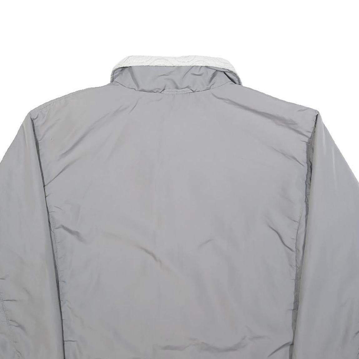 COLUMBIA Womens Grey Zip Jacket XL Polyester Blend Plain Outdoor Winter Warm