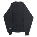 CHAMPION REVERSE WEAVE Mens Sweatshirt Black Crew Neck S