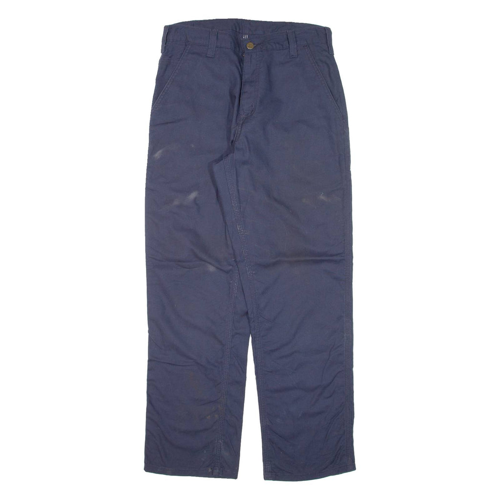 CARHARTT Workwear Mens Trousers Blue Regular Straight W30 L30