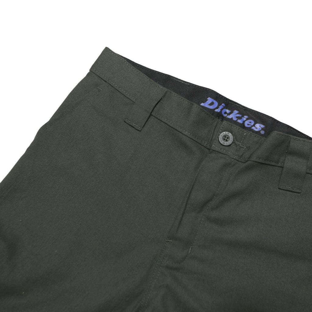DICKIES Mens Classic Green Cargo Trousers W30 L31 Workwear Zip Closure