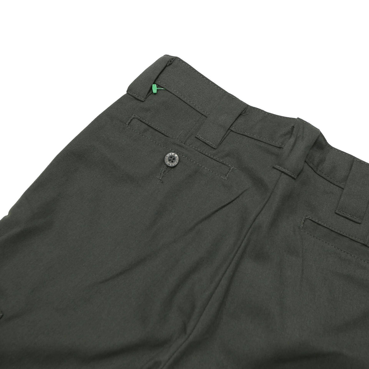 DICKIES Mens Classic Green Cargo Trousers W30 L31 Workwear Zip Closure