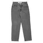 GUESS JEANS Womens Jeans Grey Regular Mom W27 L27