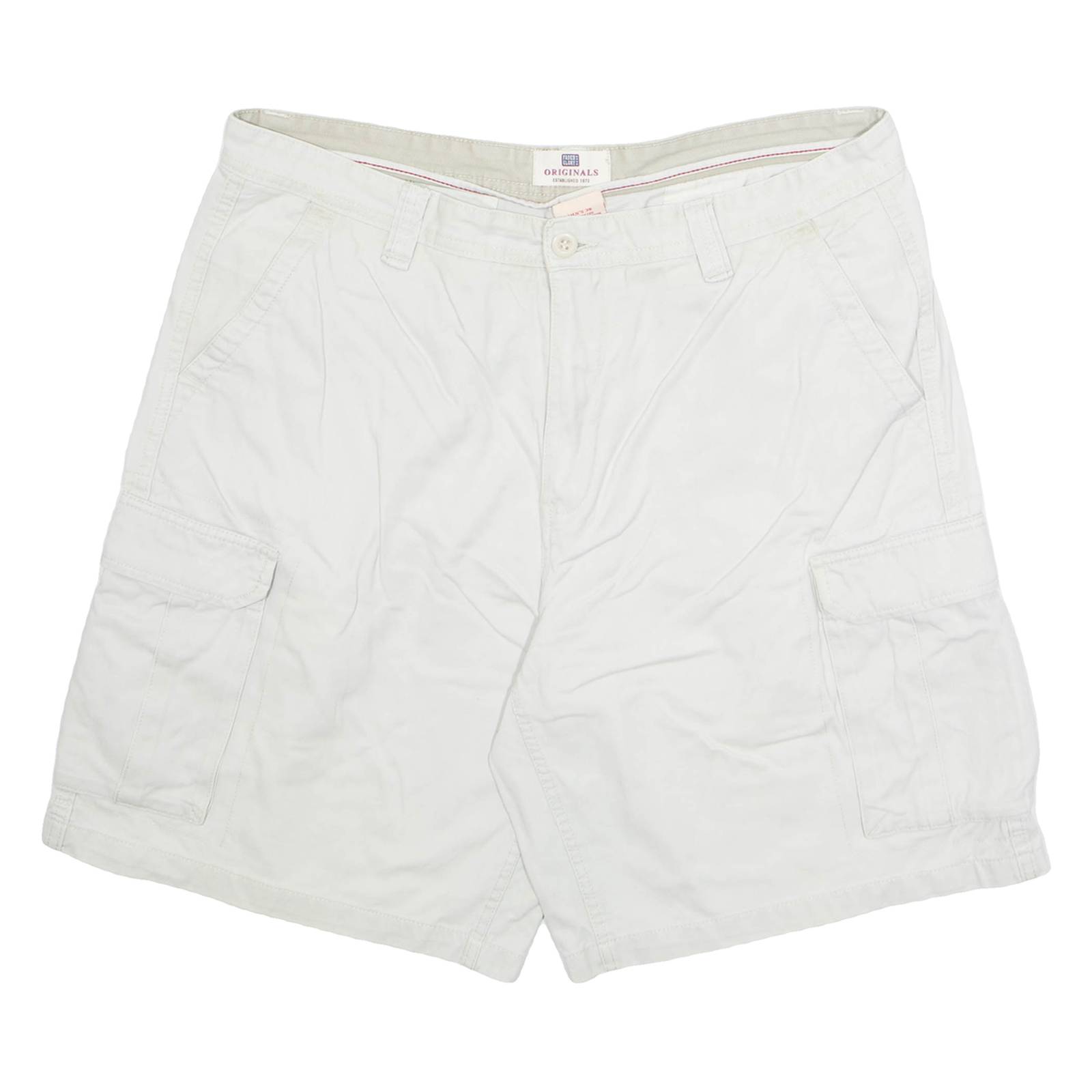 ORIGINALS Mens Cargo Shorts Grey XL W36