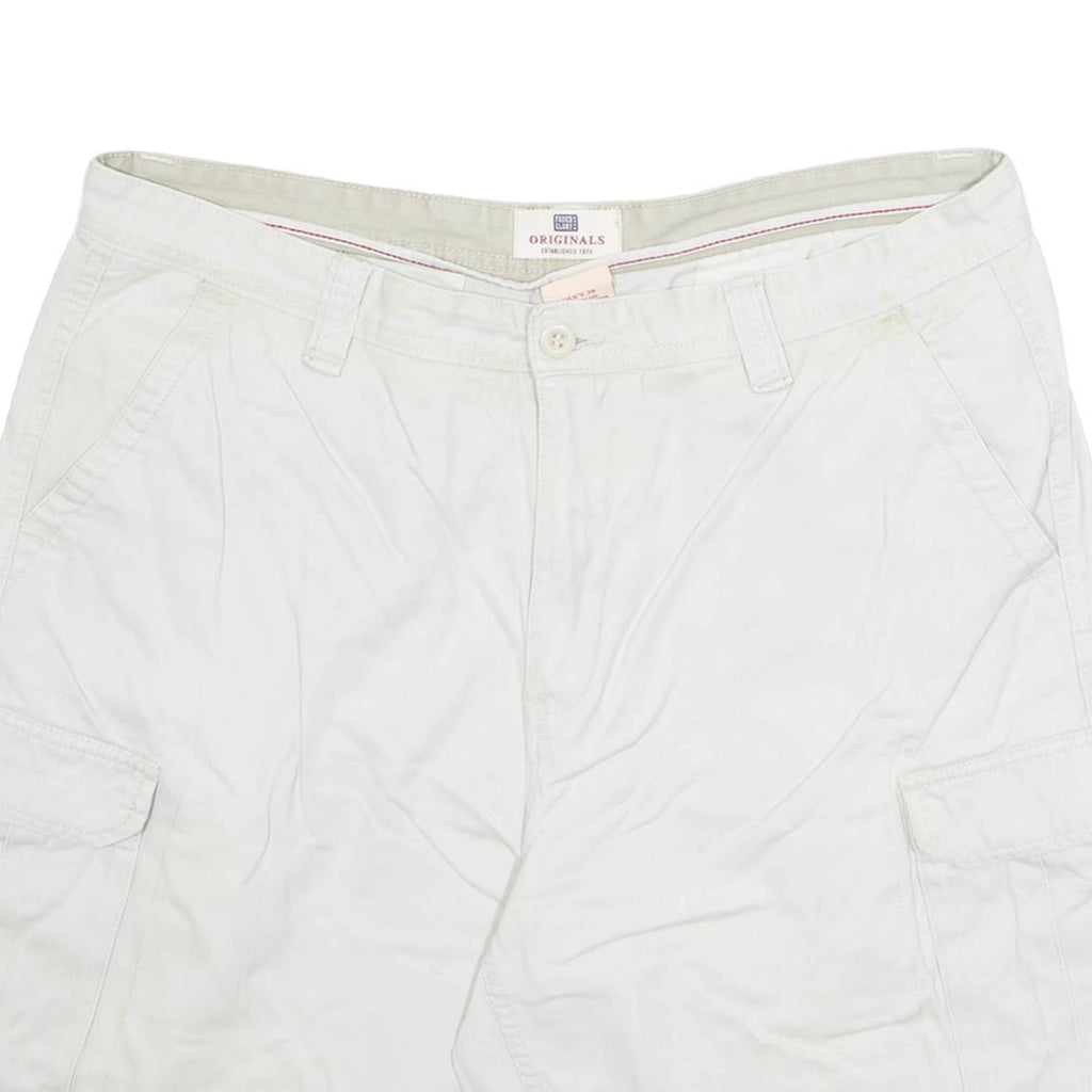 ORIGINALS Mens Cargo Shorts Grey XL W36