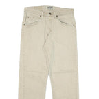 WRANGLER Mens Jeans Beige Regular Straight Denim Light W29 L27 Classic Style
