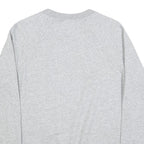 NIKE Mens Grey Crew Neck Sweatshirt XS Cotton Blend Sports Casual