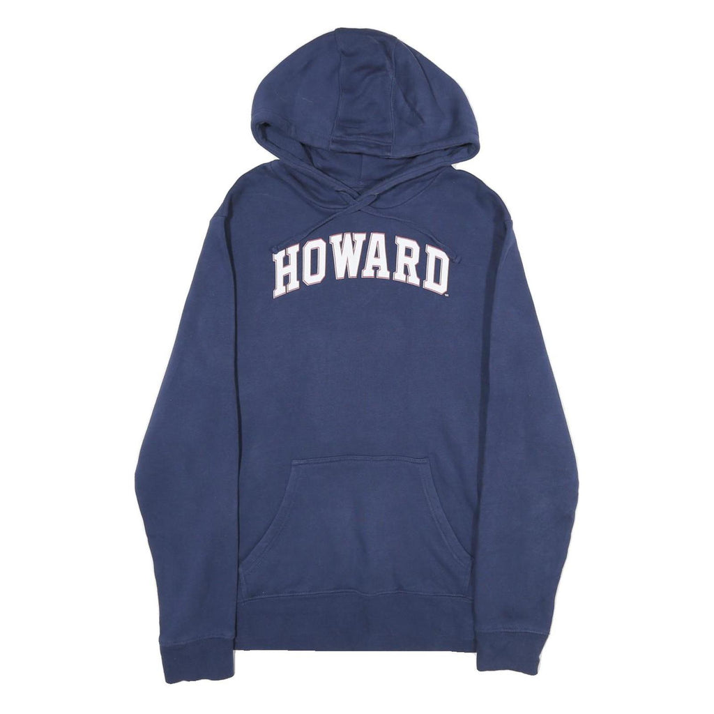 FANATICS Mens Navy Blue Hoodie L Howard Printed Cotton Pullover Sweatshirt