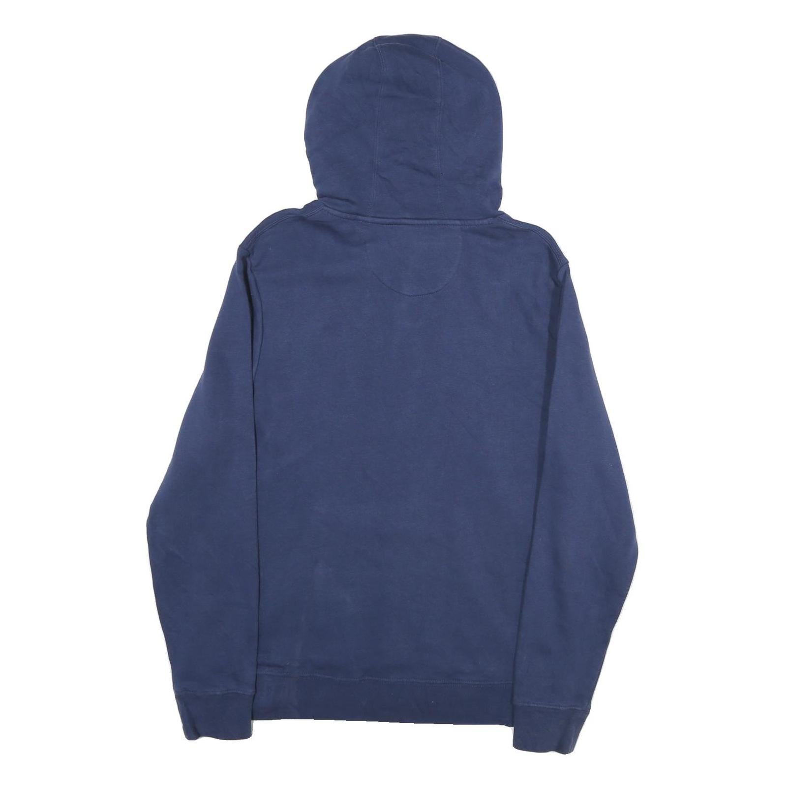 FANATICS Mens Navy Blue Hoodie L Howard Printed Cotton Pullover Sweatshirt