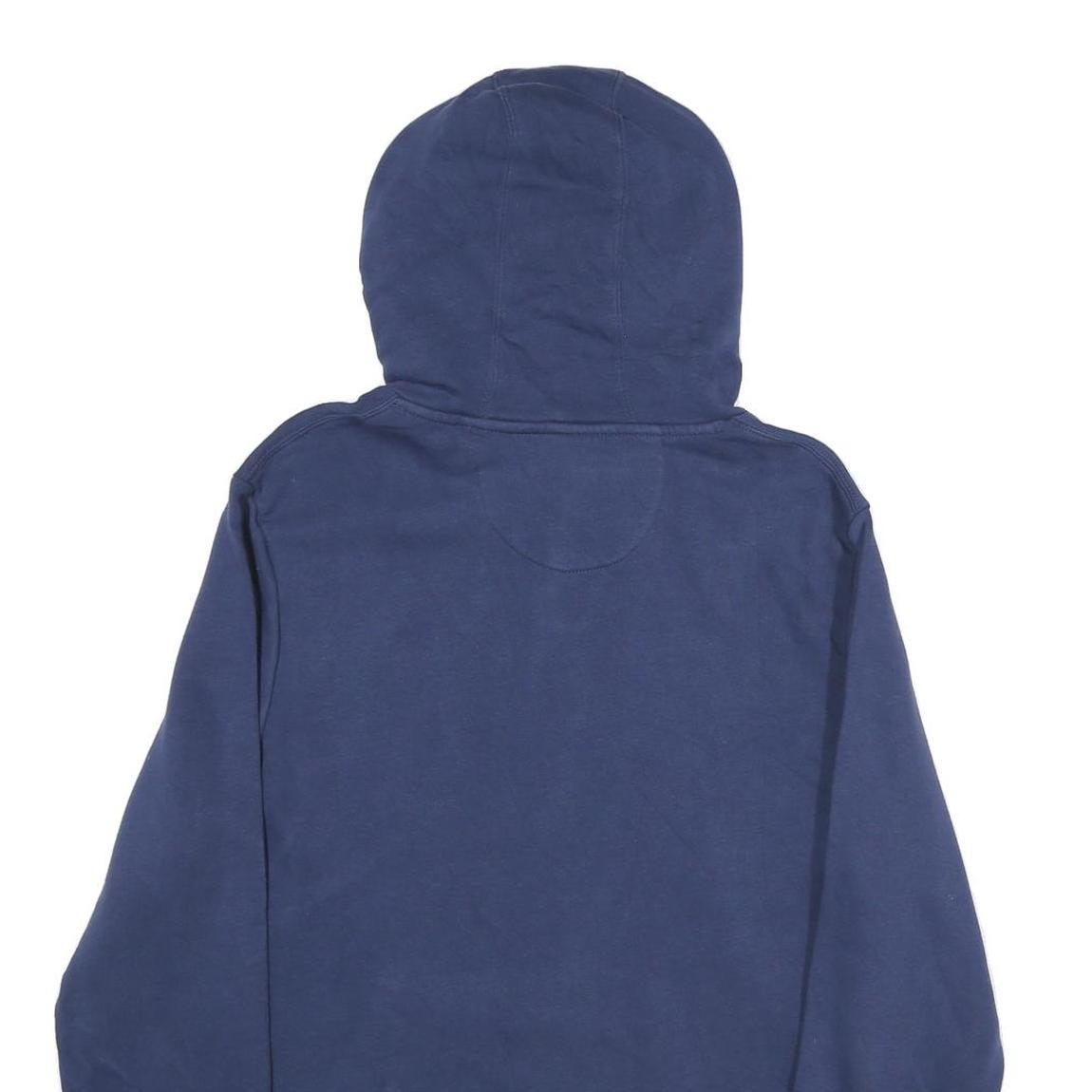 FANATICS Mens Navy Blue Hoodie L Howard Printed Cotton Pullover Sweatshirt