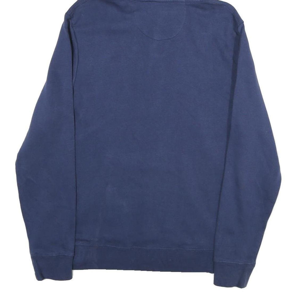 FANATICS Mens Navy Blue Hoodie L Howard Printed Cotton Pullover Sweatshirt