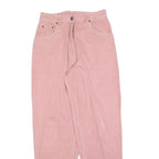 ACKERMANN Womens Pink Regular Fit Straight Denim Jeans Cotton W30 L32 Casual