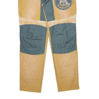 Mens Cotton Blend Regular Fit Straight Leg Trousers W36 L33 Route 66 Patchwork