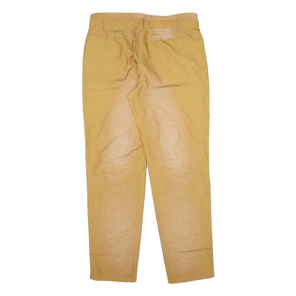 Mens Cotton Blend Regular Fit Straight Leg Trousers W36 L33 Route 66 Patchwork