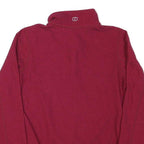 BERGHAUS Womens Red Plain Pullover Plain Crew Neck Basic Knit XS Outdoor Thermal