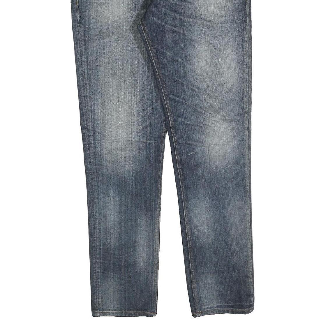 GUESS Mens Regular Fit Blue Denim Jeans W31 L31 Classic Zip Cotton Blend