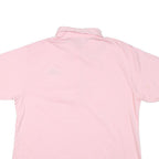 BOARDWALK Womens Pink Short Sleeve Plain 2XL Cotton Blend Polo Shirt Make A Wish