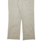 DICKIES Womens Regular Fit Beige Cotton Blend Trousers W30 L25 Casual Workwear